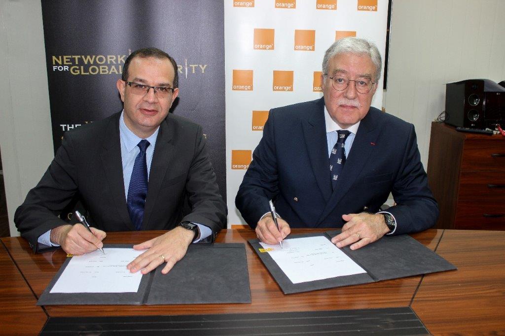 Orange Jordan as the Partner for Sofex intj