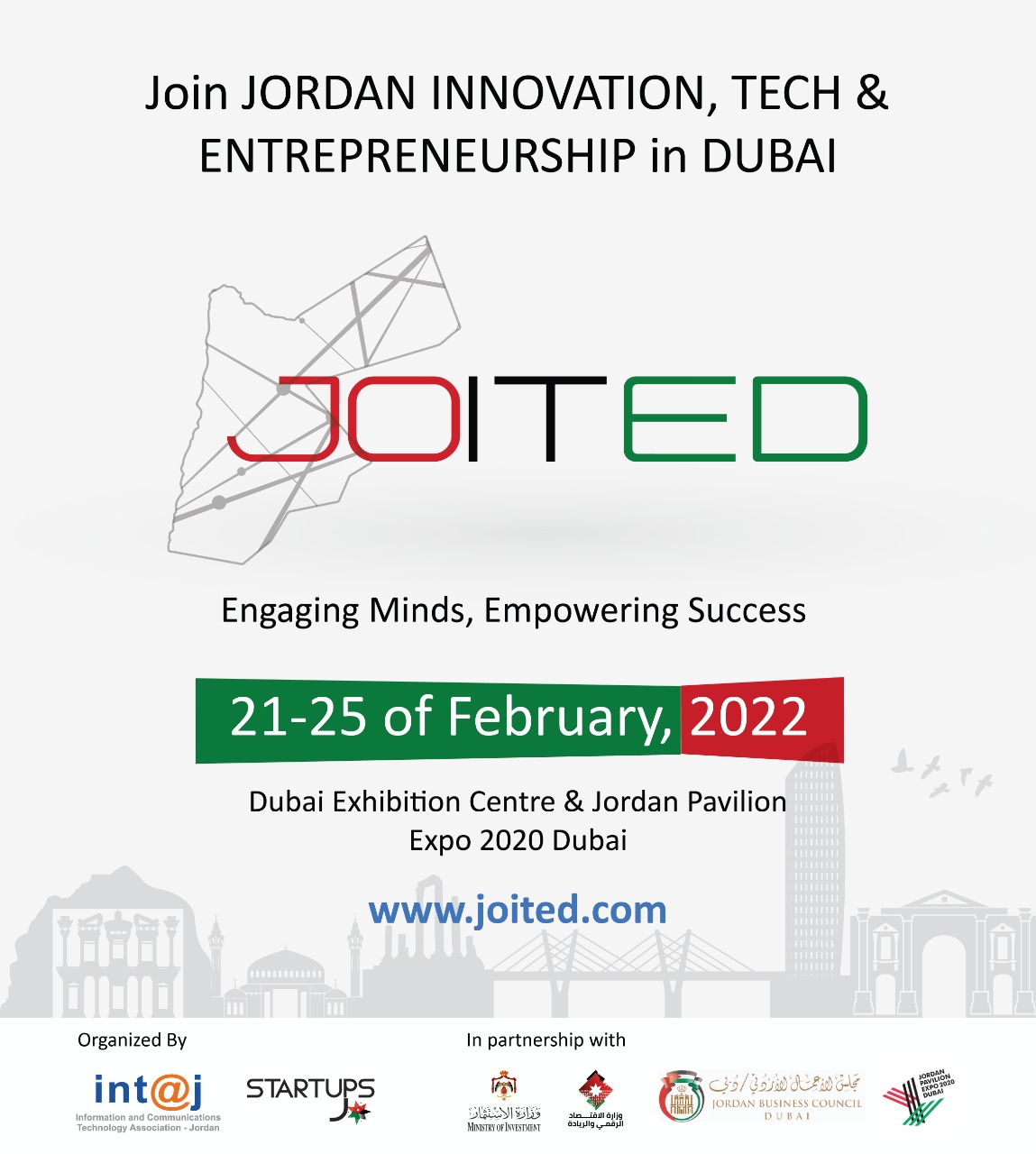 Save the date and register to participate in “Jordan Innovation, Tech 