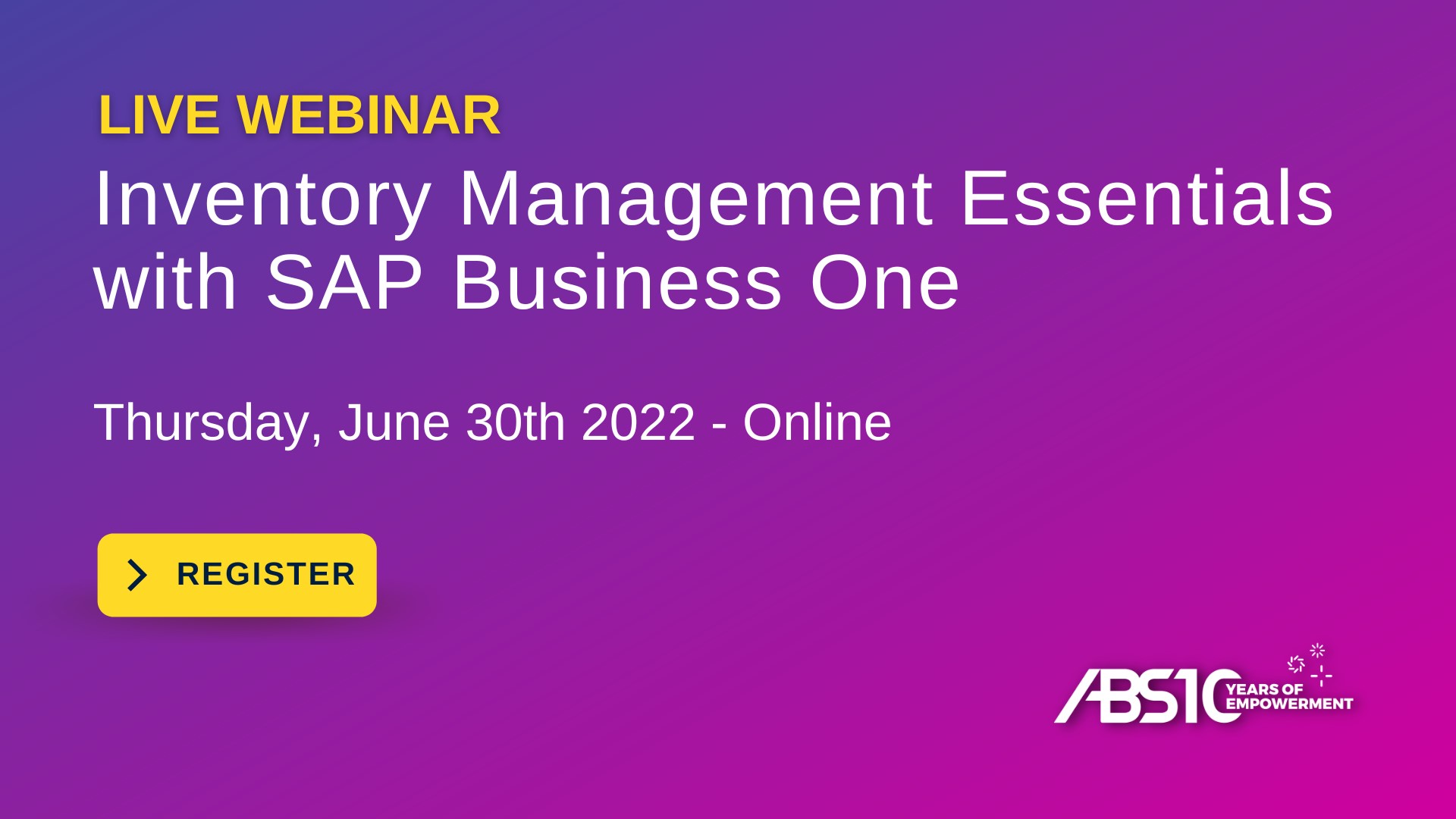 Inventory Management Essentials With SAP Business One – Int@j